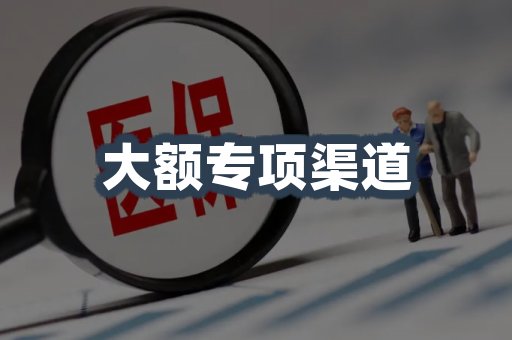 大额专项渠道